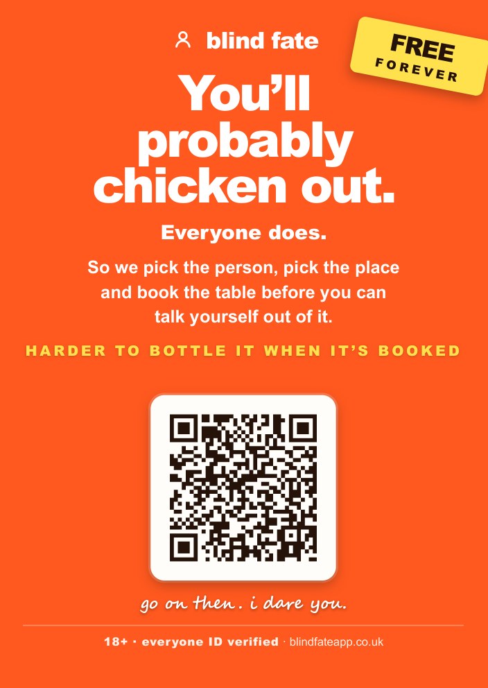 Card: You'll probably chicken out. Everyone does.